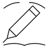 precision lip line detailed icon