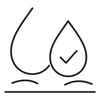 water resistant detailed icon
