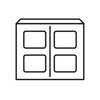 Eye of Horus four shade eye palette icon