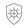 Mineral SPF 15 shield icon