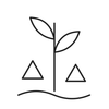 Line icon representing Moringa and Candelilla conditioning