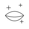 Luminous satin comfort icon