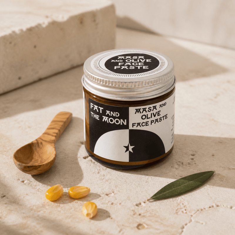 Face Paste styled ingredient scene