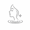 Smooth rinse-off care icon