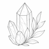 Mineral and botanical makeup icon