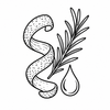 Aromatic botanical conditioning benefit icon