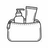 Travel-friendly body care benefit icon