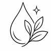 Gentle purifying line icon