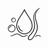 Gentle cleanse hair icon