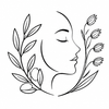 Soothe and condition line icon
