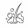 Gentle sulfate-free cleanse line icon