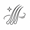 Softness and shine line icon