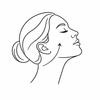 Instant plumping and smoothing line icon