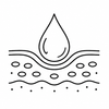 Hyaluronic hydration icon