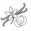 Vanilla and orange peel hand cream icon