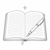 Magic of I premium lined pages icon