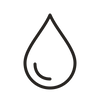 moisture line icon