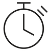 clock line icon