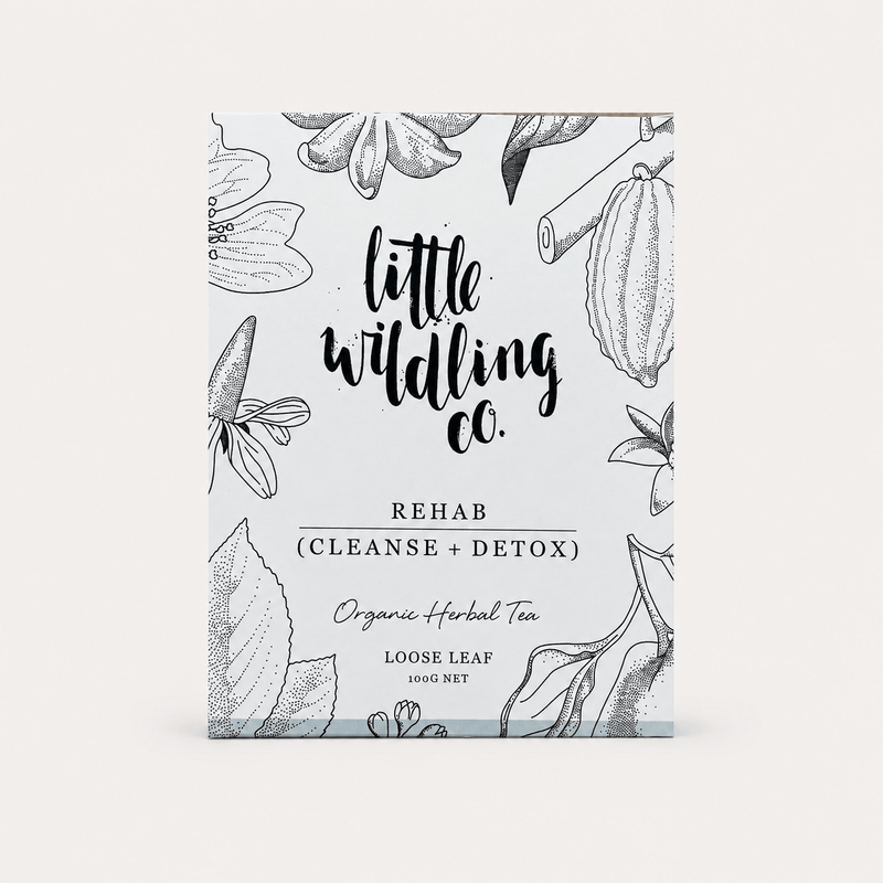 Little Wildling Co Tea & Infusions Rehab Cleanse + Detox