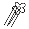 vanilla line illustration