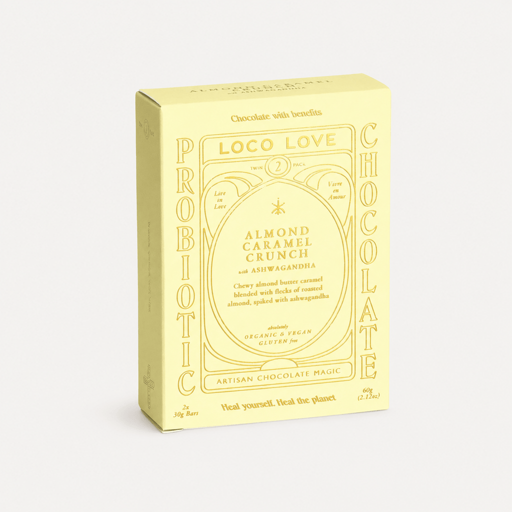 Loco Love Vegan Chocolate Almond Caramel Crunch
