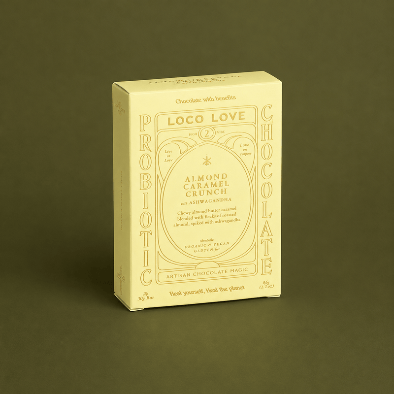 Loco Love Vegan Chocolate Almond Caramel Crunch