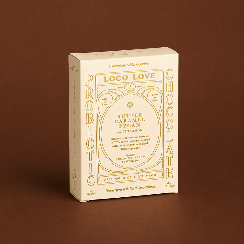 Loco Love Vegan Chocolate Butter Caramel Pecan