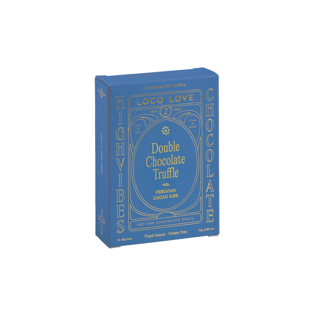 Loco Love Vegan Chocolate Double Chocolate Truffle