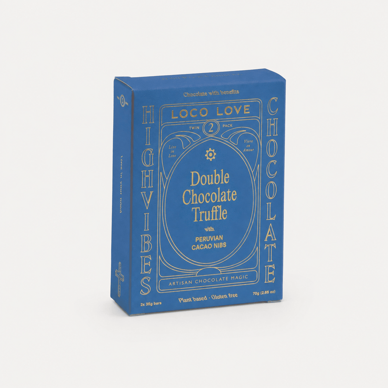 Loco Love Vegan Chocolate Double Chocolate Truffle