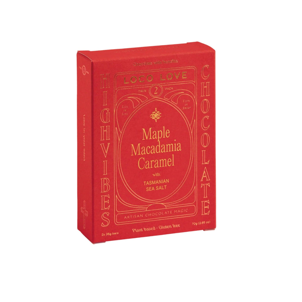 Loco Love Vegan Chocolate Macadamia Maple