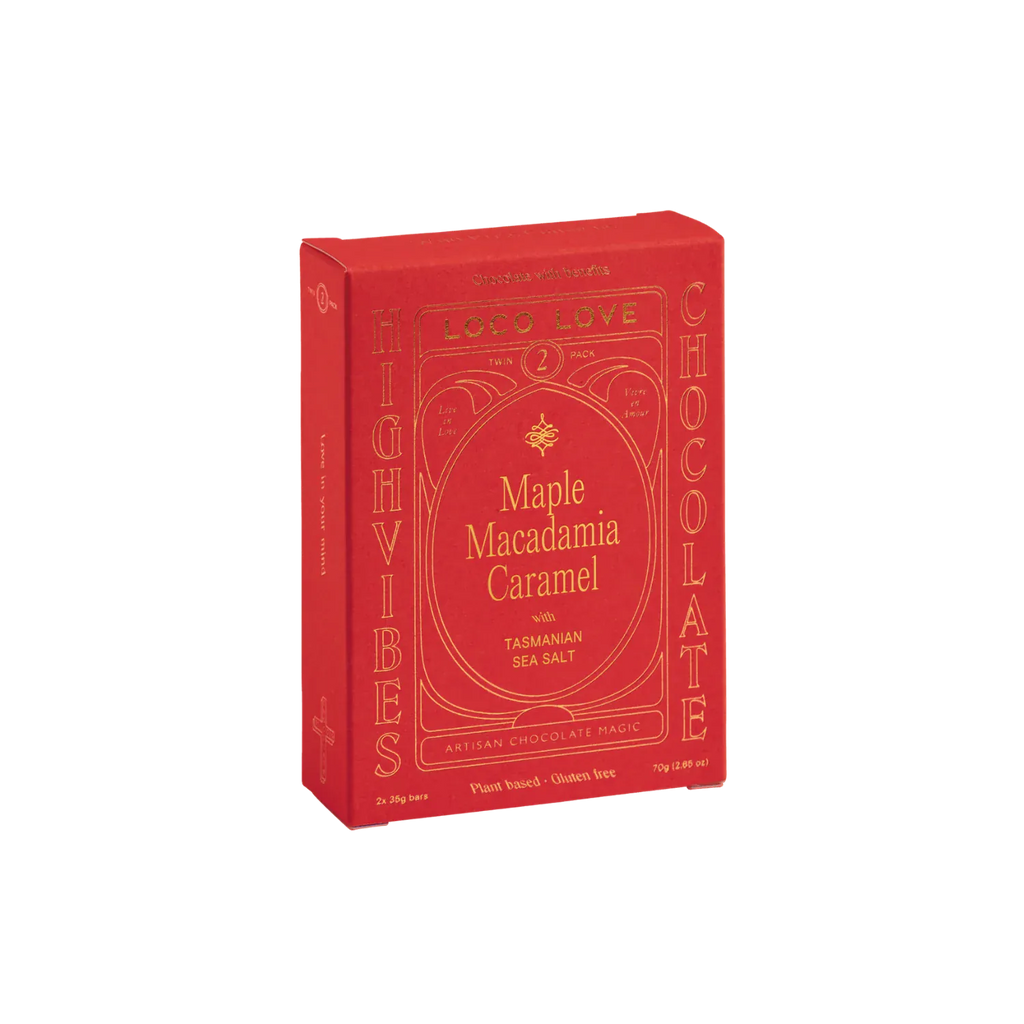 Loco Love Vegan Chocolate Maple Macadamia Caramel