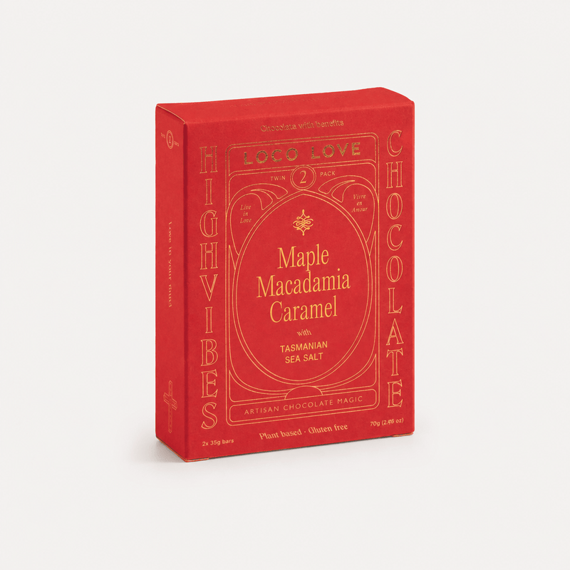 Loco Love Vegan Chocolate Maple Macadamia Caramel