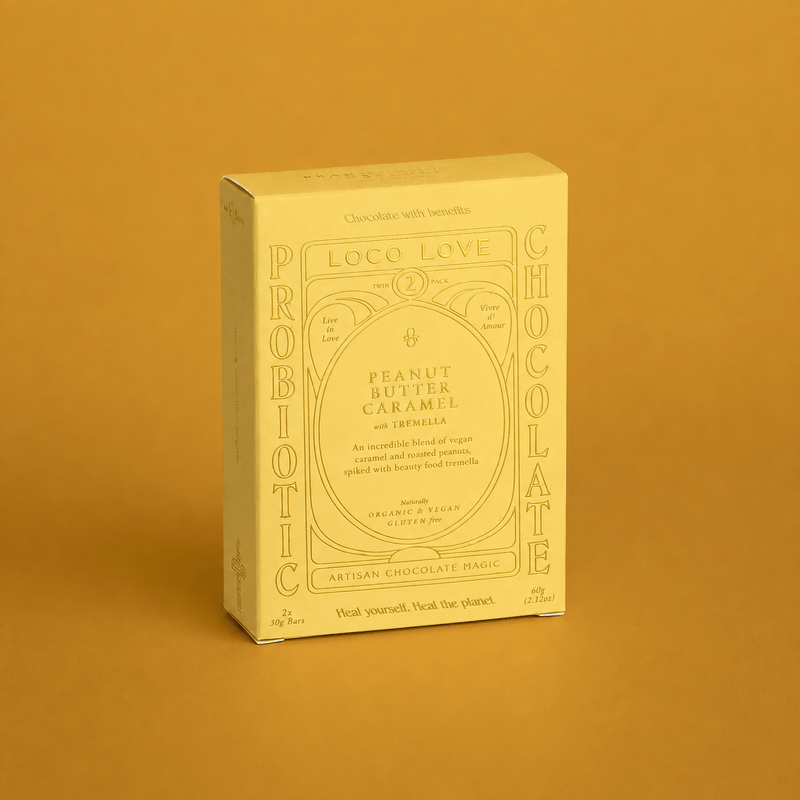 Loco Love Vegan Chocolate Peanut Butter Caramel