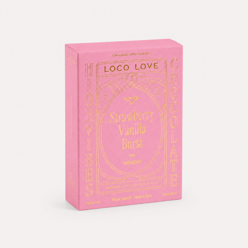 Loco Love Vegan Chocolate Strawberry Vanilla Burst