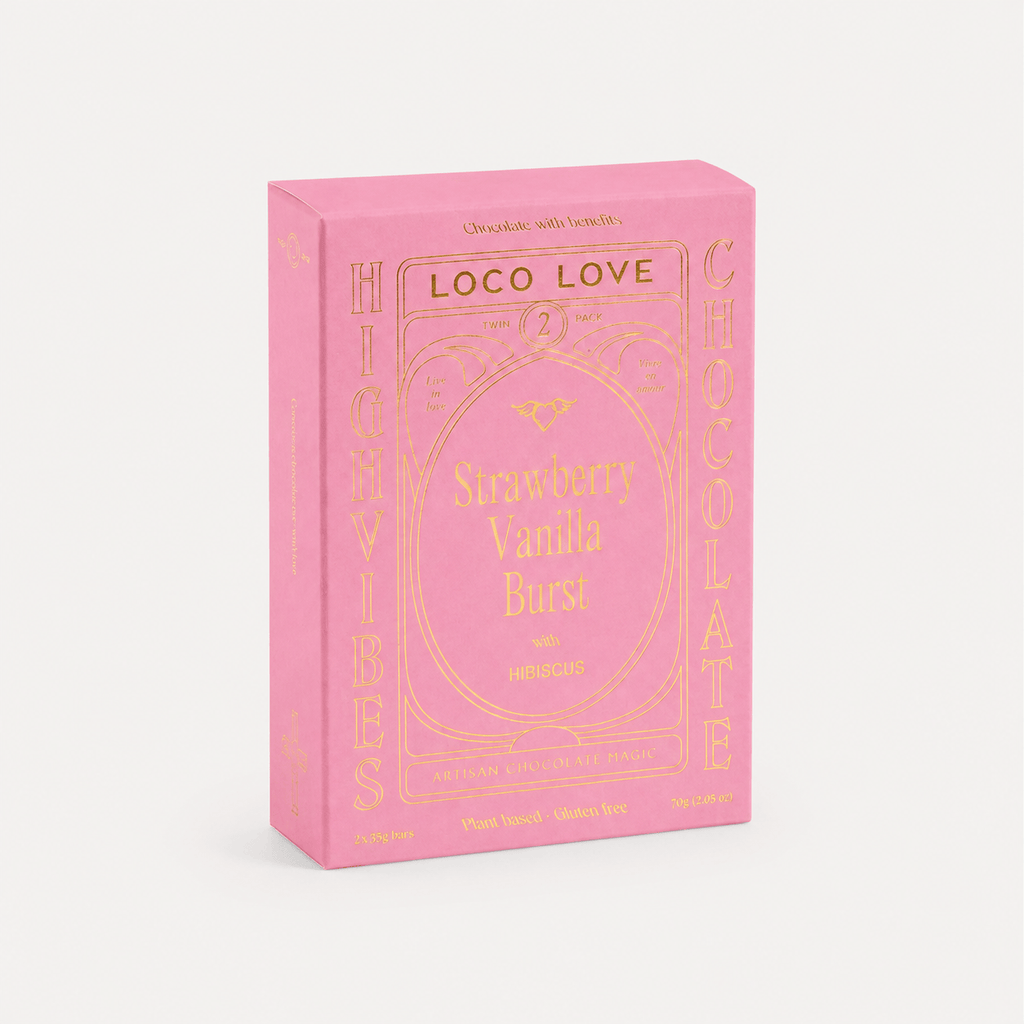 Loco Love Vegan Chocolate Strawberry Vanilla Burst