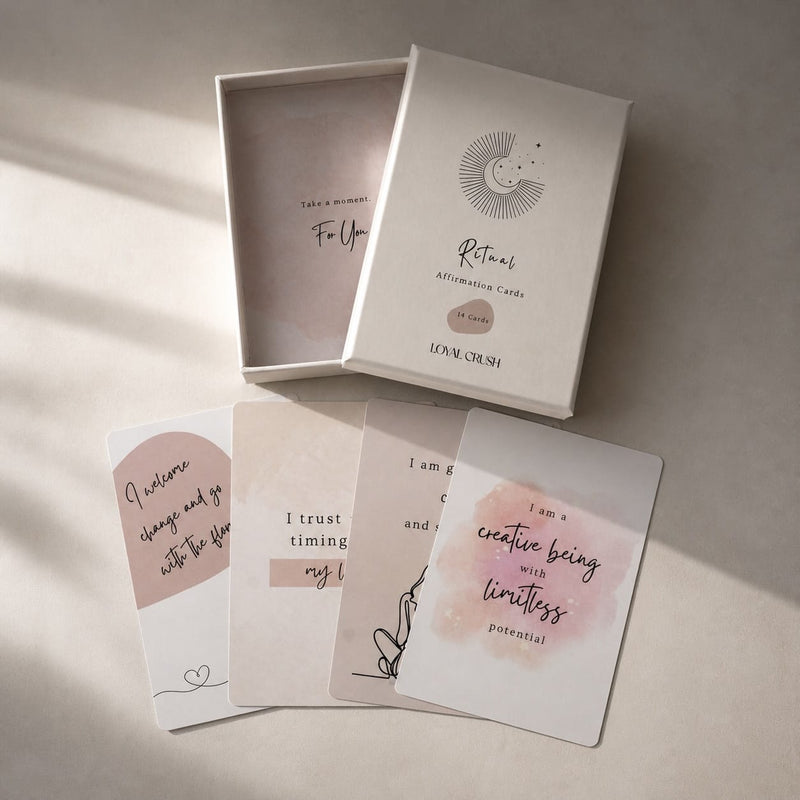 Loyal Crush Affirmation Cards Ritual Affirmation Cards