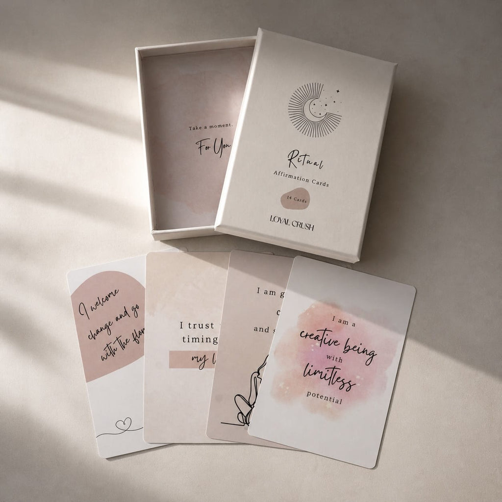 Loyal Crush Affirmation Cards Ritual Affirmation Cards