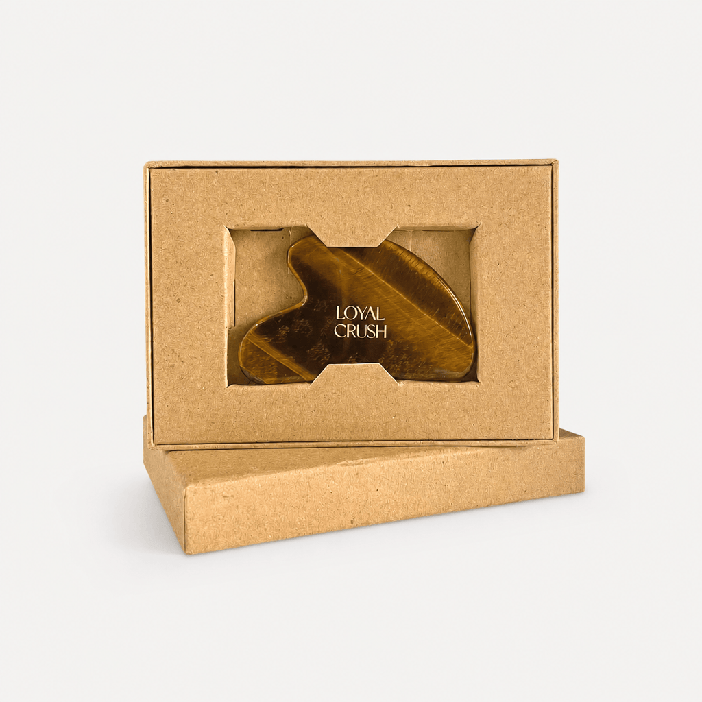 Loyal Crush Gua Sha - Tigers Eye Jade