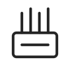 sticks line icon