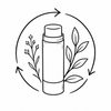 Mint Citrus Lip Balm - Clear Head – recyclable paper balm tube benefit icon