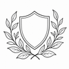 My Hero Pulse Point Roller – shield surrounded by grounding leaves benefit icon