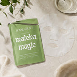 Loyal Crush Skincare Matcha Magic Bamboo Sheet Mask
