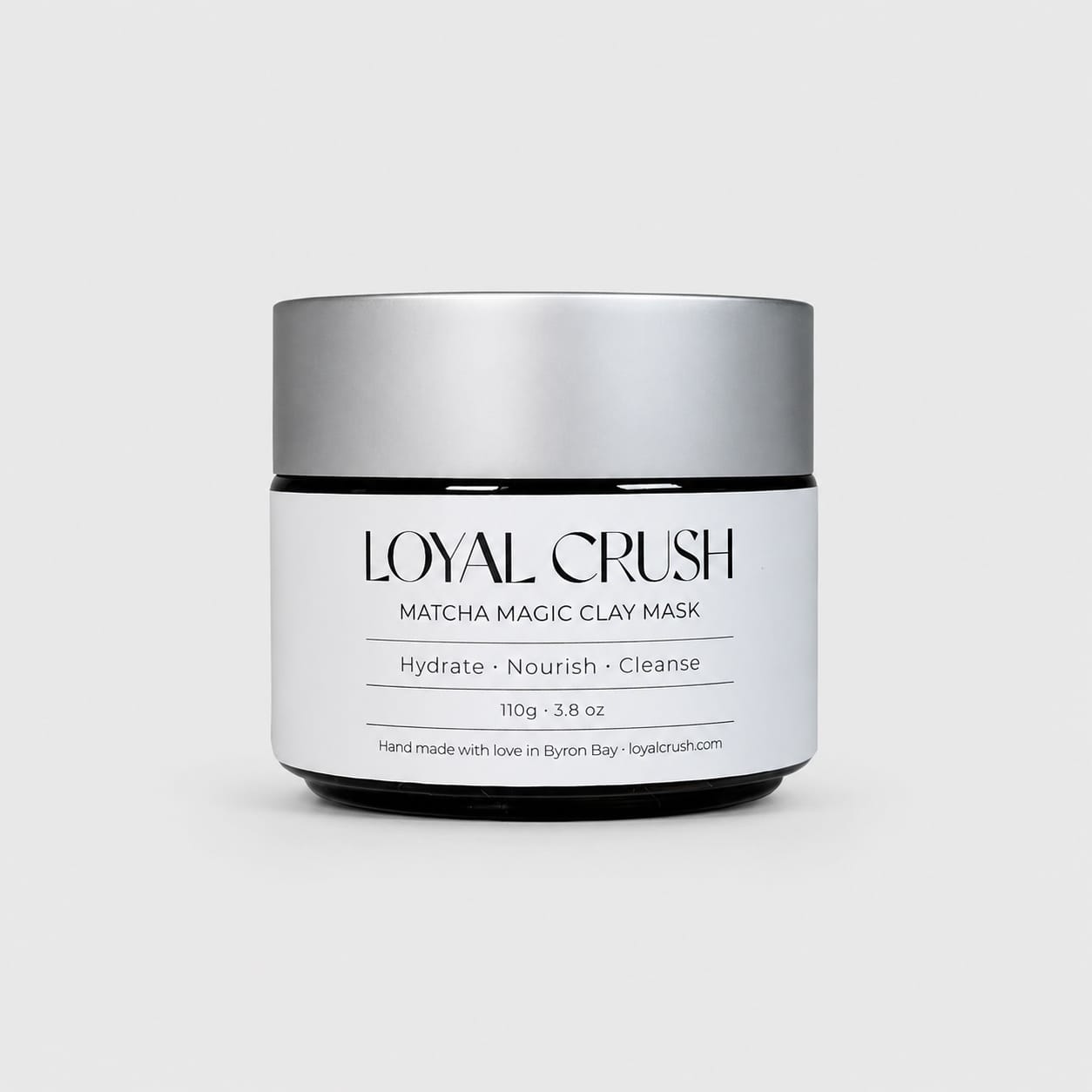 loyal crush Skincare Matcha Magic Clay Mask