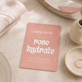 Loyal Crush Skincare Rose Hydrate Bamboo Sheet Mask