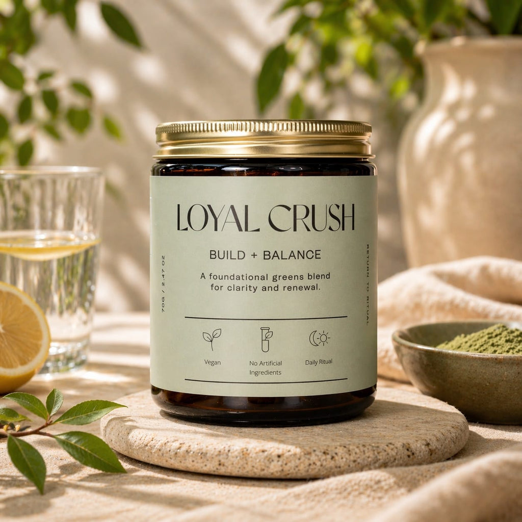 Loyal Crush Tea & Infusions Build + Balance – Greens Blend
