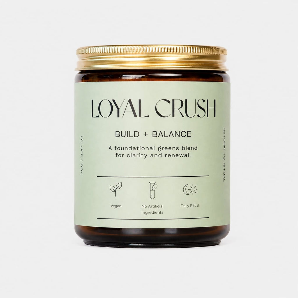 Loyal Crush Tea & Infusions Build + Balance – Greens Blend