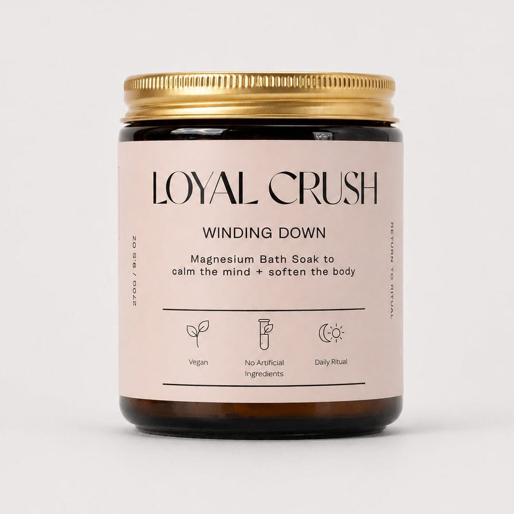 Loyal Crush Tea & Infusions Winding Down – Magnesium Bath Soak