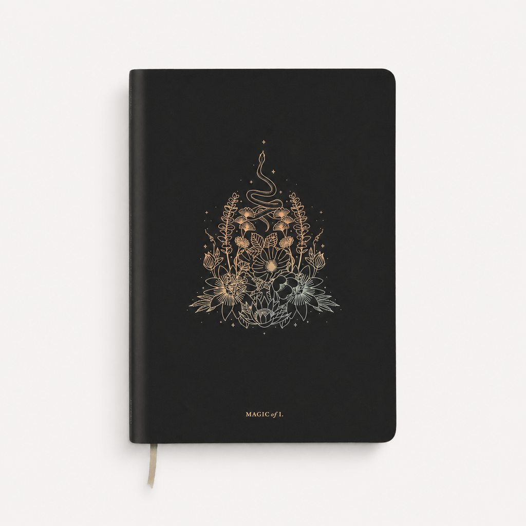 Magic Of I Journal Botanicals Journal: Eden - Black