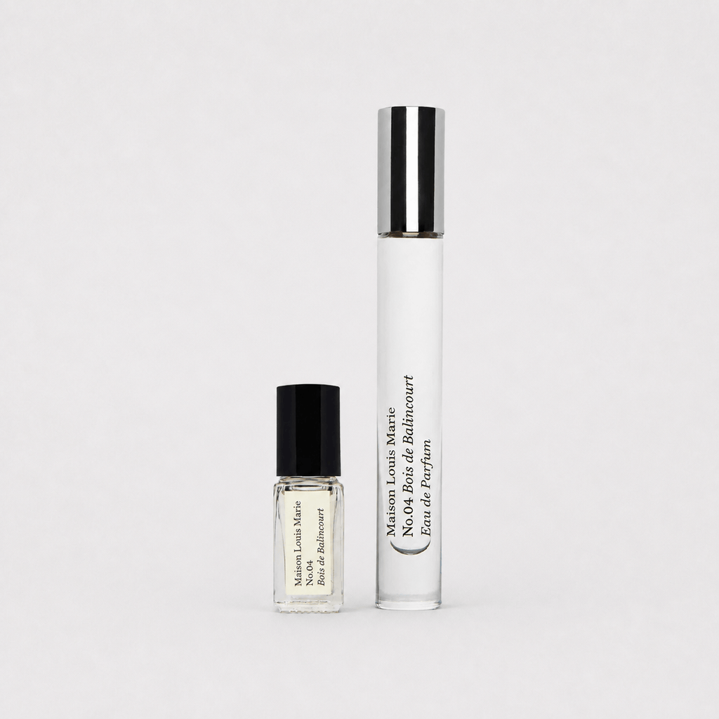 Maison Louis Marie Perfume Oil & Eau De Parfum No.04 Bois de Balincourt Mini Travel Set