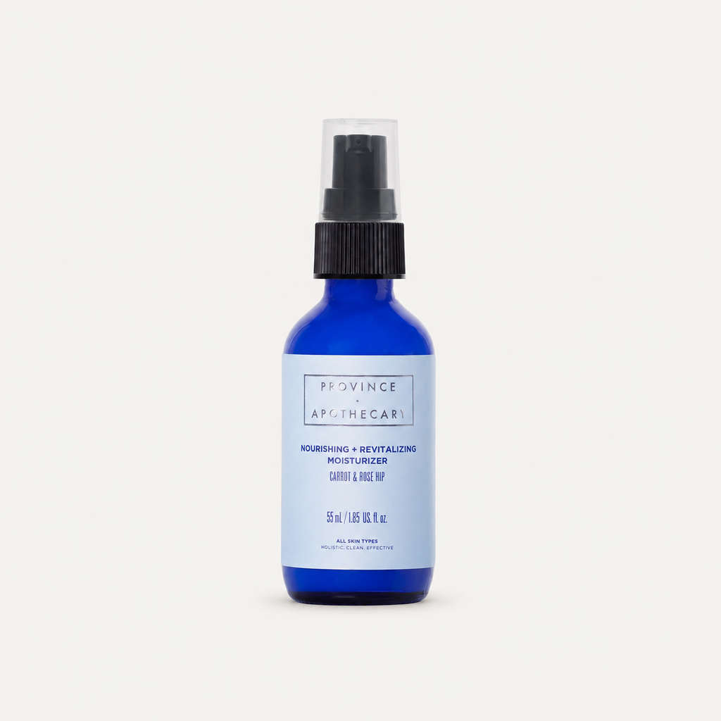 Province Apothecary Nourishing + Revitalising Moisturiser on pale grey